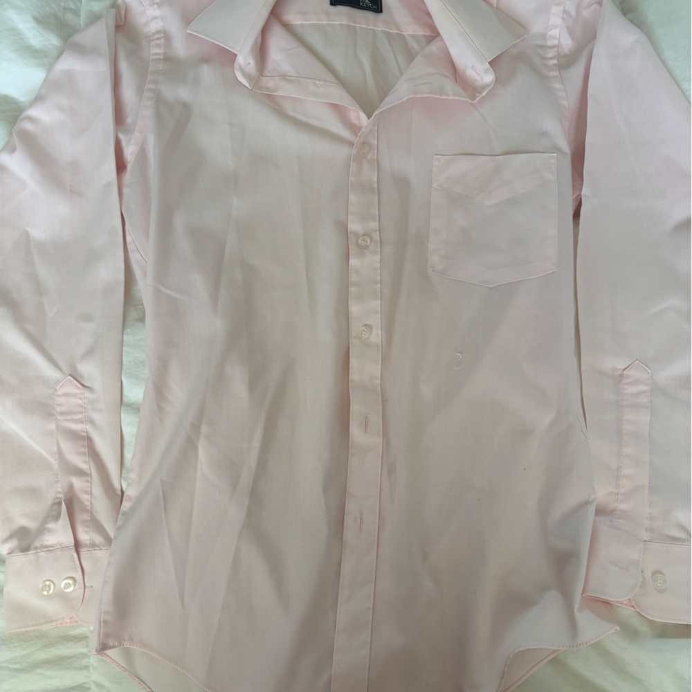 Pink Dress Shirt in Lightweight Fabric